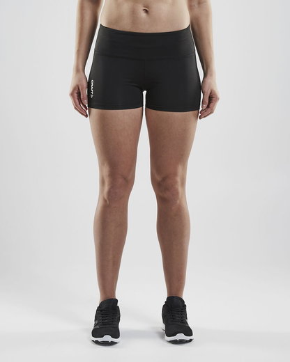 Craft Spodenki sportowe Hot Pant Rush krótkie czarne damskie